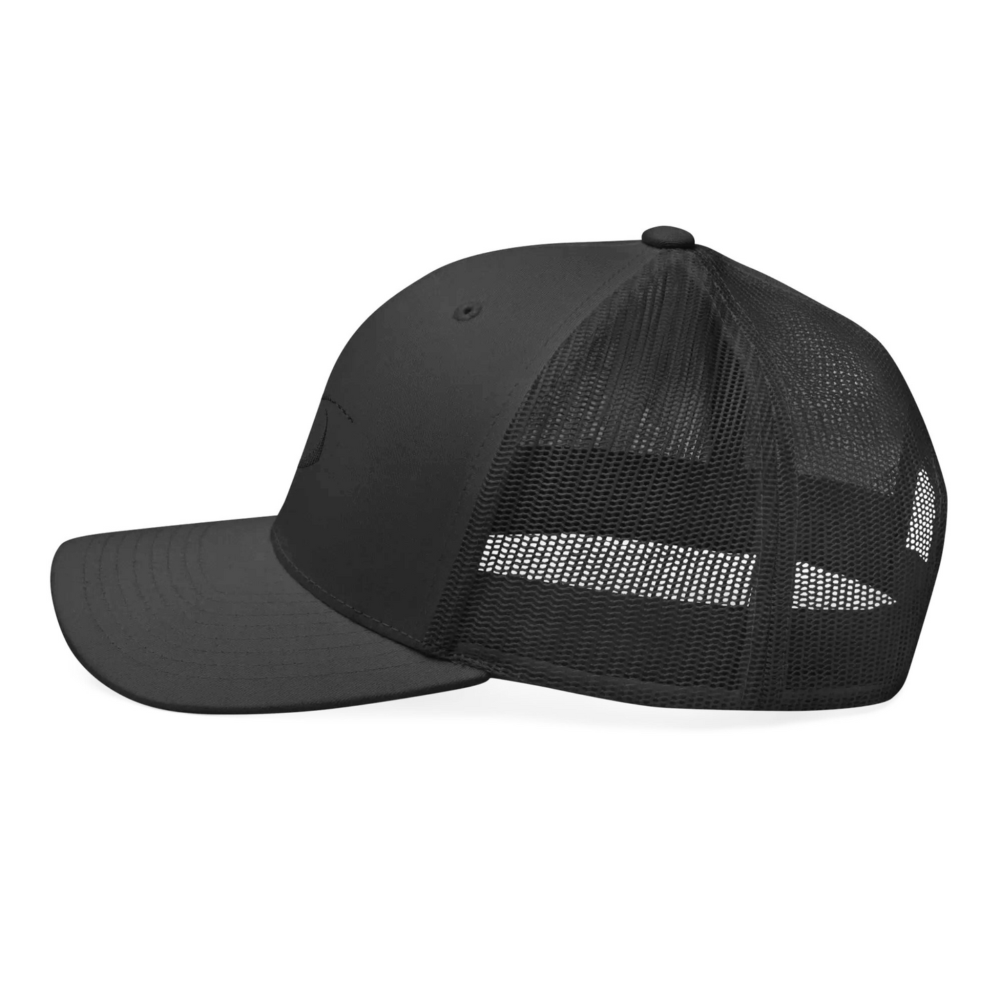 Low Profile Snapback Hat - Mesh - Black Logo | Andromeda Field Research™