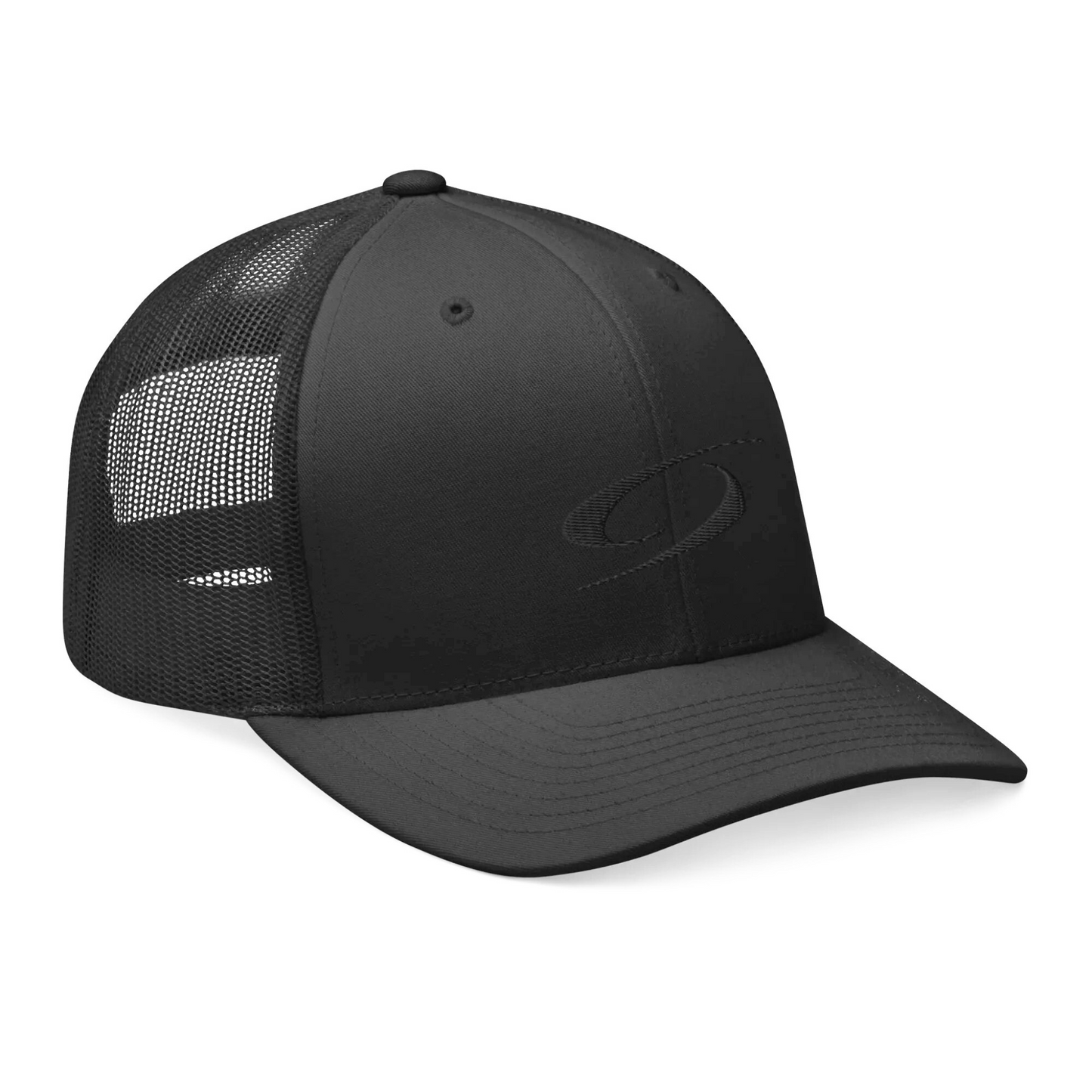 Low Profile Snapback Hat - Mesh - Black Logo | Andromeda Field Research™