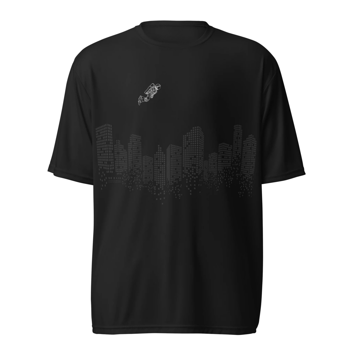 Astronaut Cityscape Shirt by Andromeda Field Research™